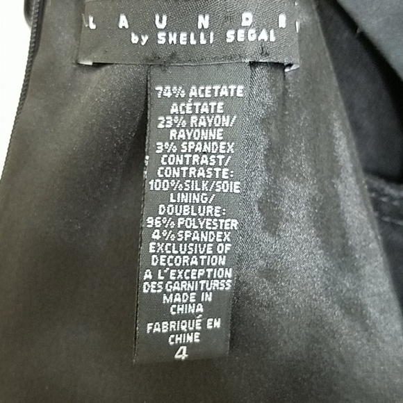 Laundry by Shelli Segal Dress Satin beaded Halter - Picture 10 of 10